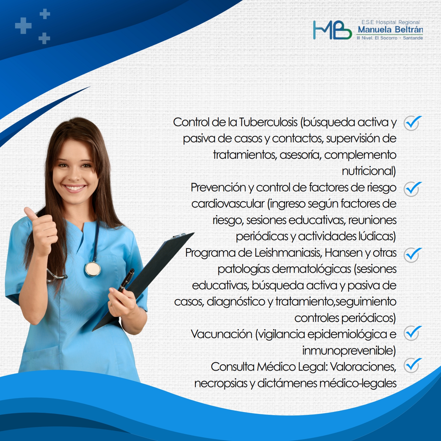 dra realizando consulta externa